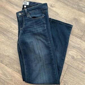 PAIGE Women's Dark Blue Straight Leg Jeans size 26
